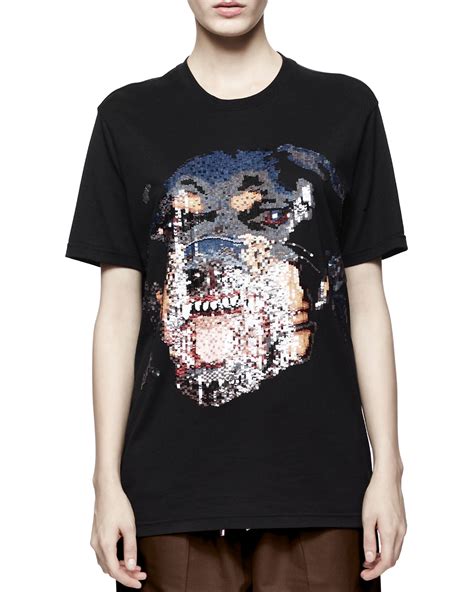 givenchy maglia rottweiler|givenchy rottweiler t shirt women.